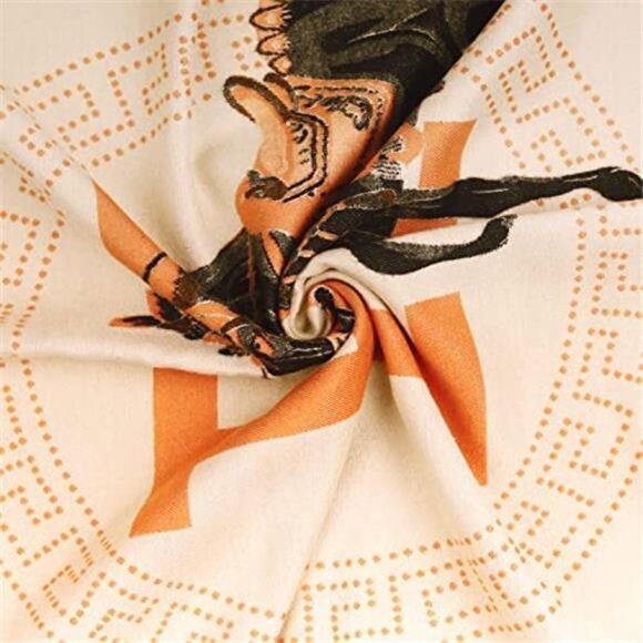 Women's Pashmina Silky Shawl Wrap Blanket Open Front Poncho Cape - Picture 8 of 9